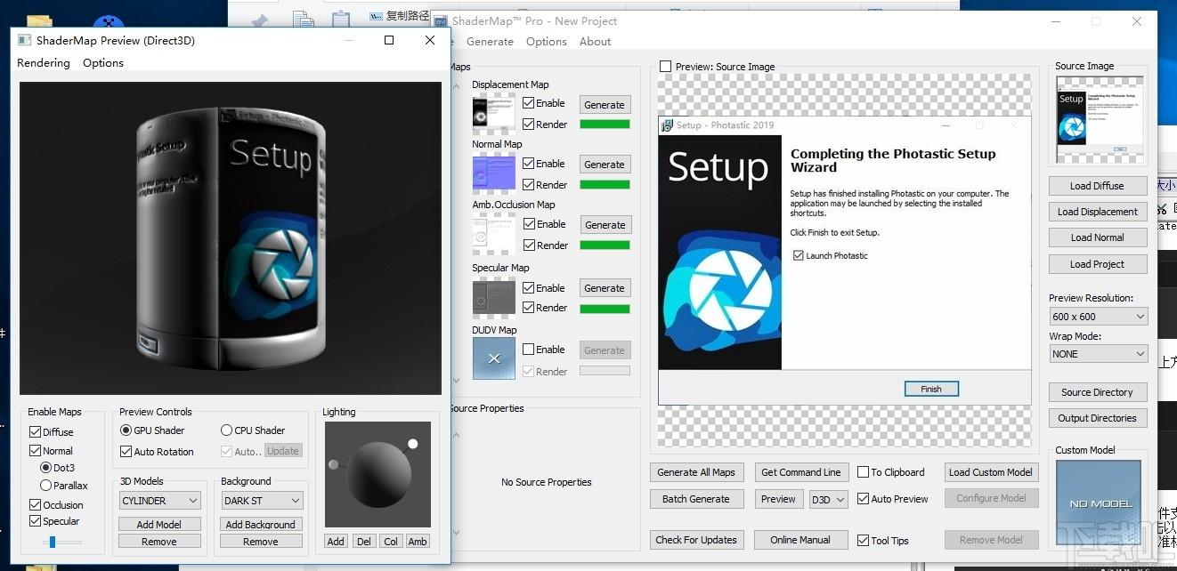 ShaderMap Pro下载,贴图制作转换生成工具,图像处理,图片编辑