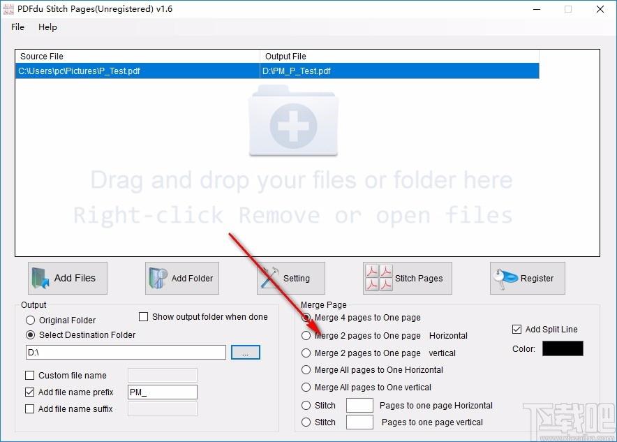 PDFdu Stitch Pages下载,PDF拼接页面,页面拼接,PDF软件