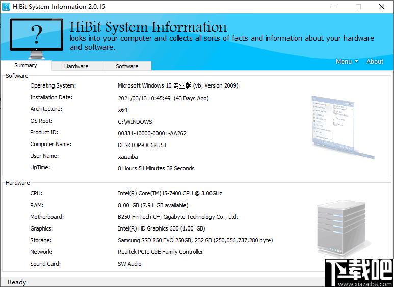 HiBit system information下载,系统信息,软件信息