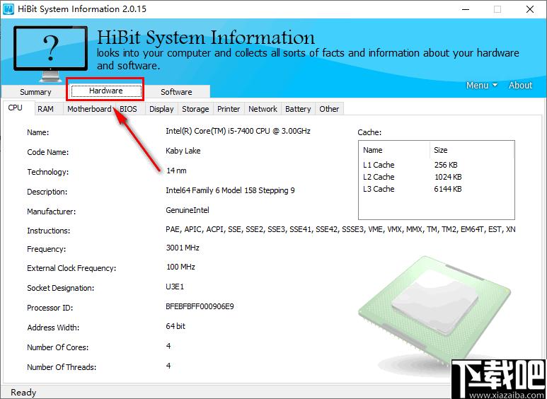 HiBit system information下载,系统信息,软件信息