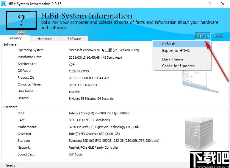 HiBit system information下载,系统信息,软件信息