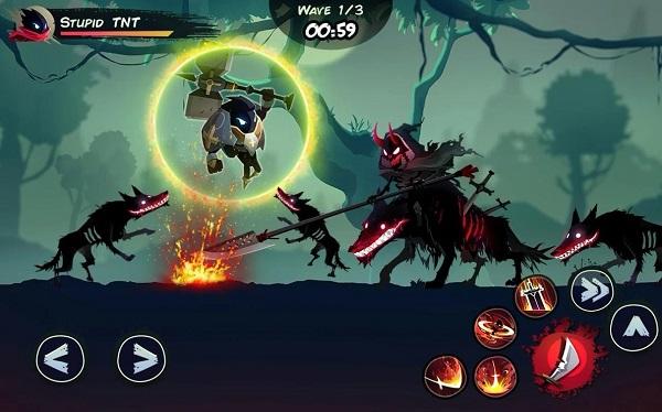 暗影火柴人侠客官方版(shadow stickman)下载,暗影火柴人侠客,动作游戏,火柴人游戏