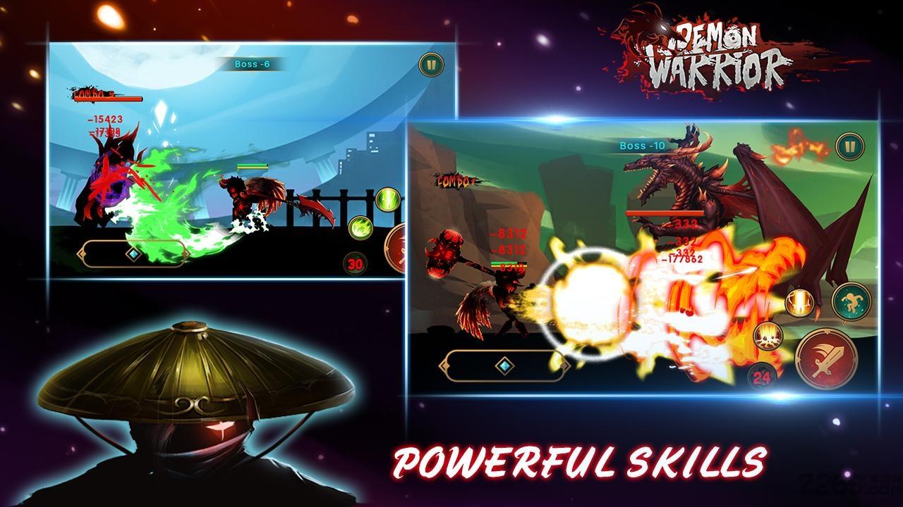 恶魔战士3d内购破解版下载,恶魔战士3d,格斗游戏,冒险游戏