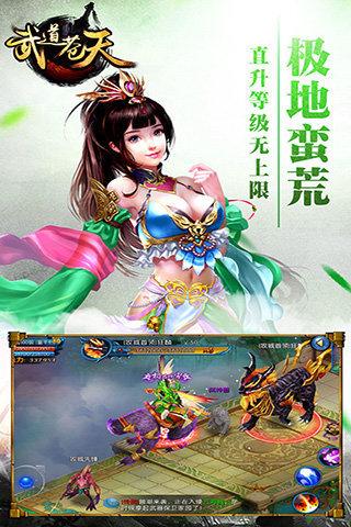 武道苍天无限元宝版下载,武道苍天,仙侠手游,动作手游